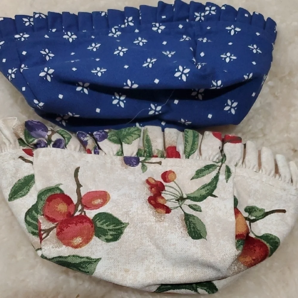 Longaberger Kids Face Masks in Blue and Floral